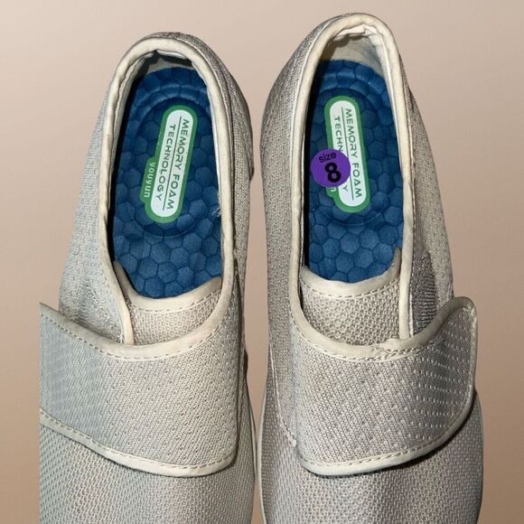 youyun Orthopedic Shoes Wide Fit Slip On Sneakers for Diabetics W 8 - Picture 7 of 8